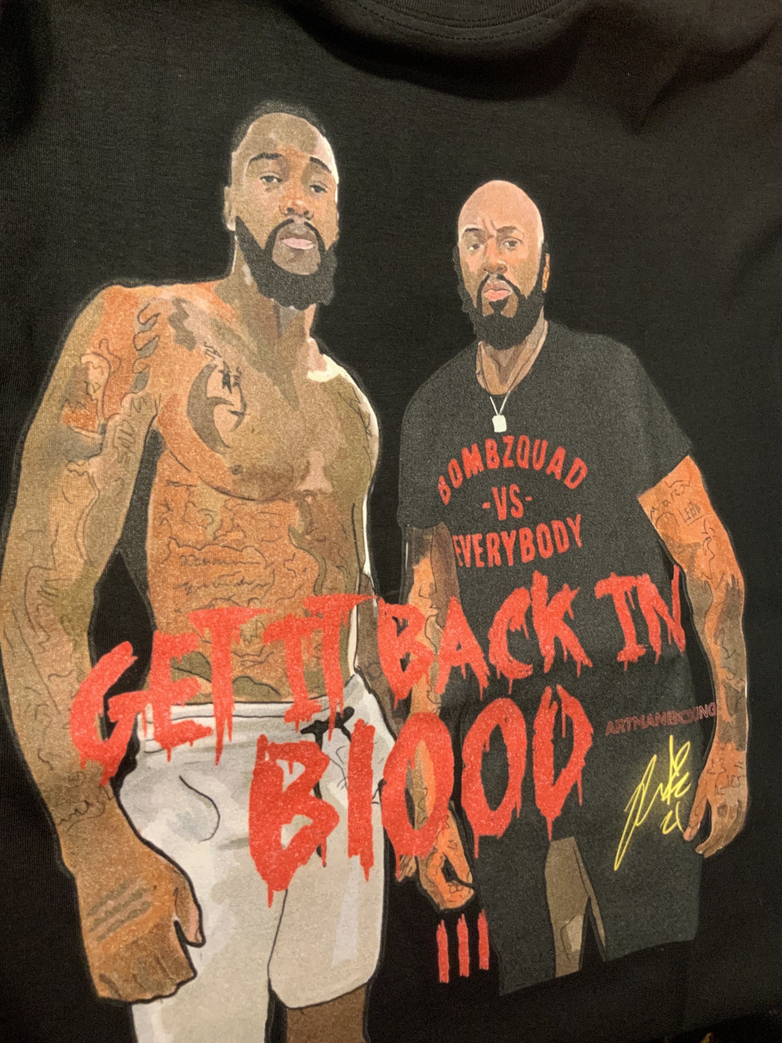 Back in Blood shirt