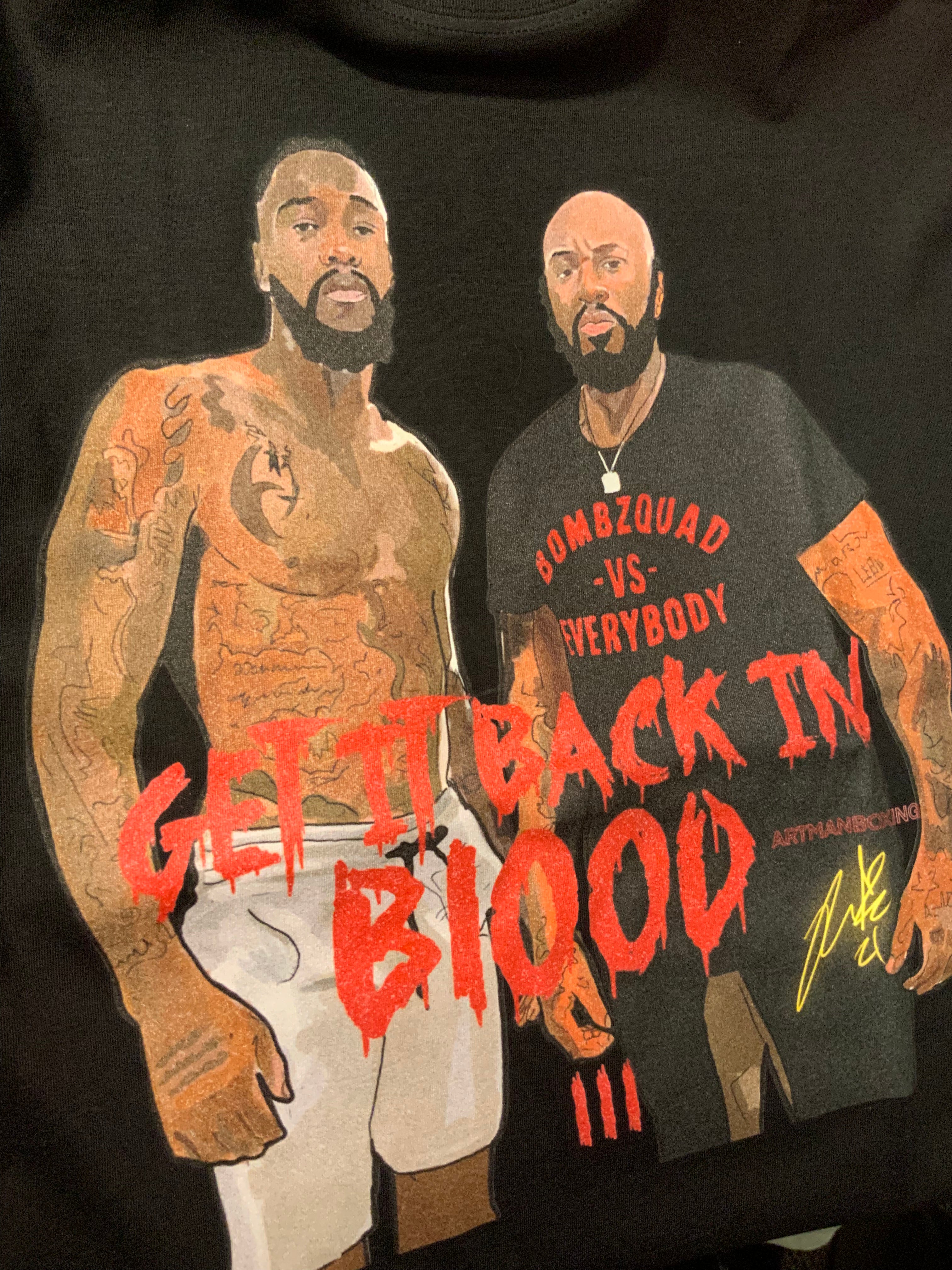 Back in Blood shirt