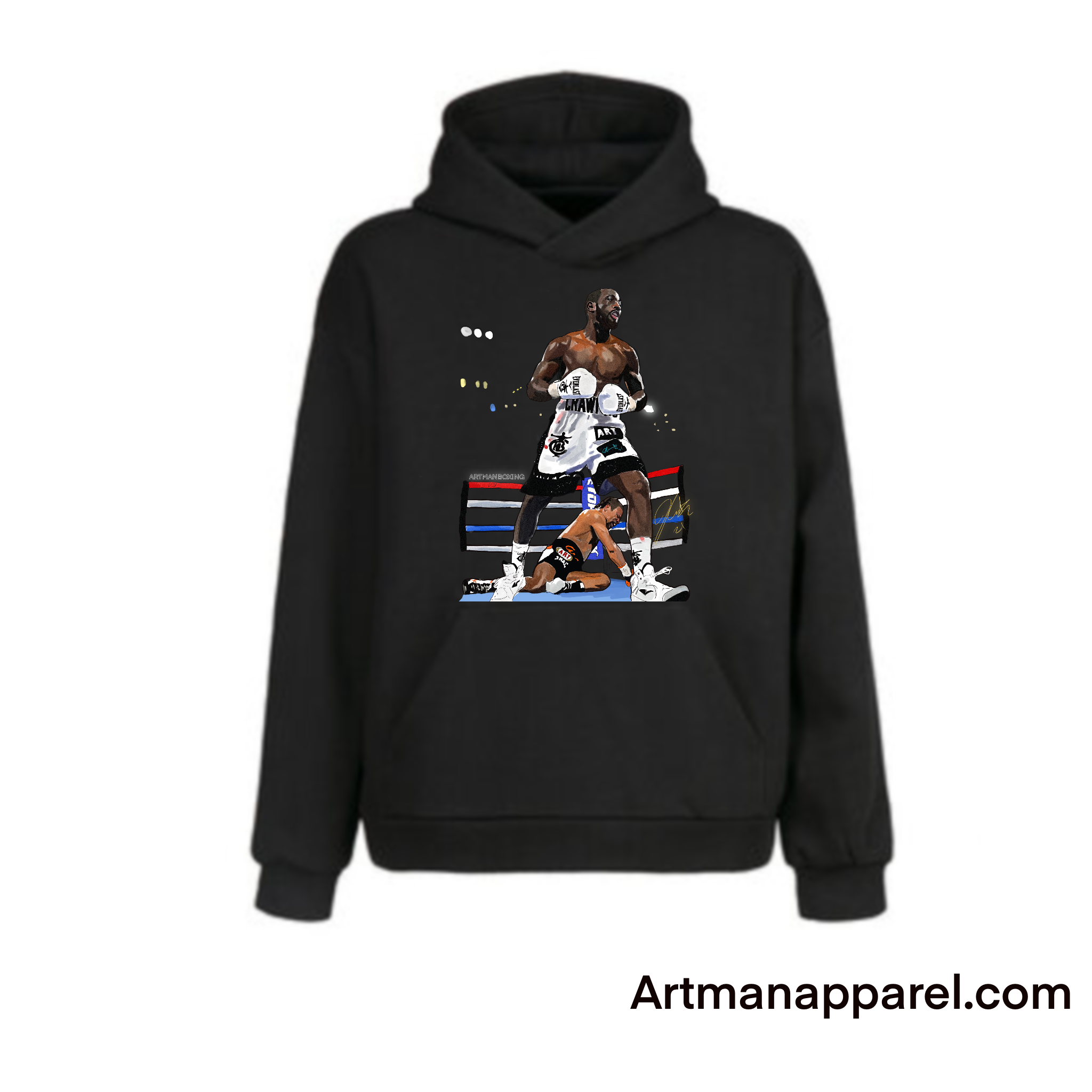 P4p status solidified Blk Hoodie